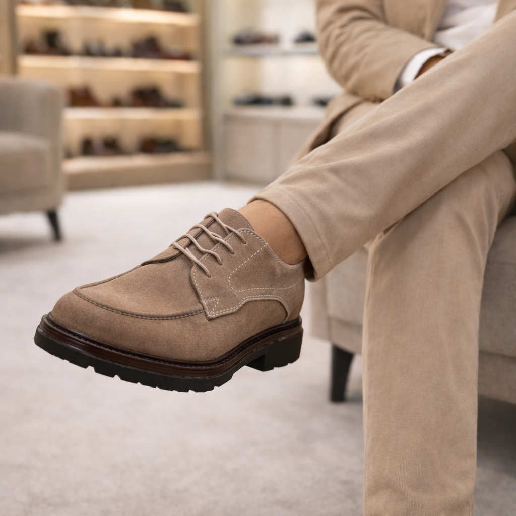 Erkek Deri Ayakkabı – Bej | Milano | Verone