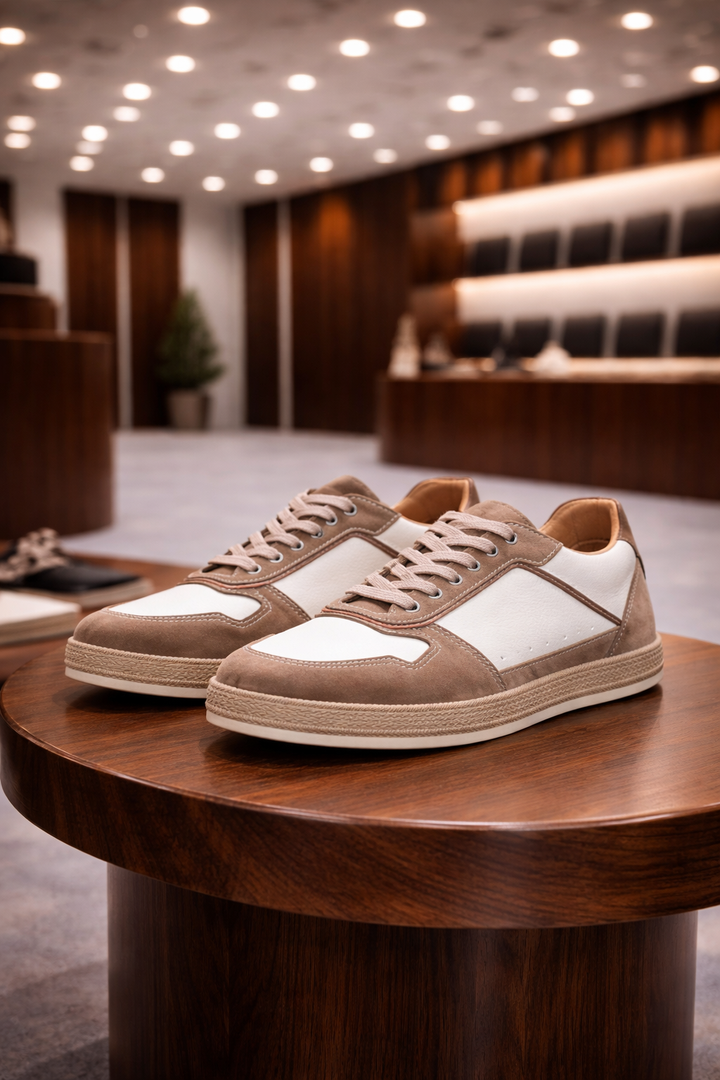 Erkek Deri Ayakkabı – Bej | Napoli | Verone