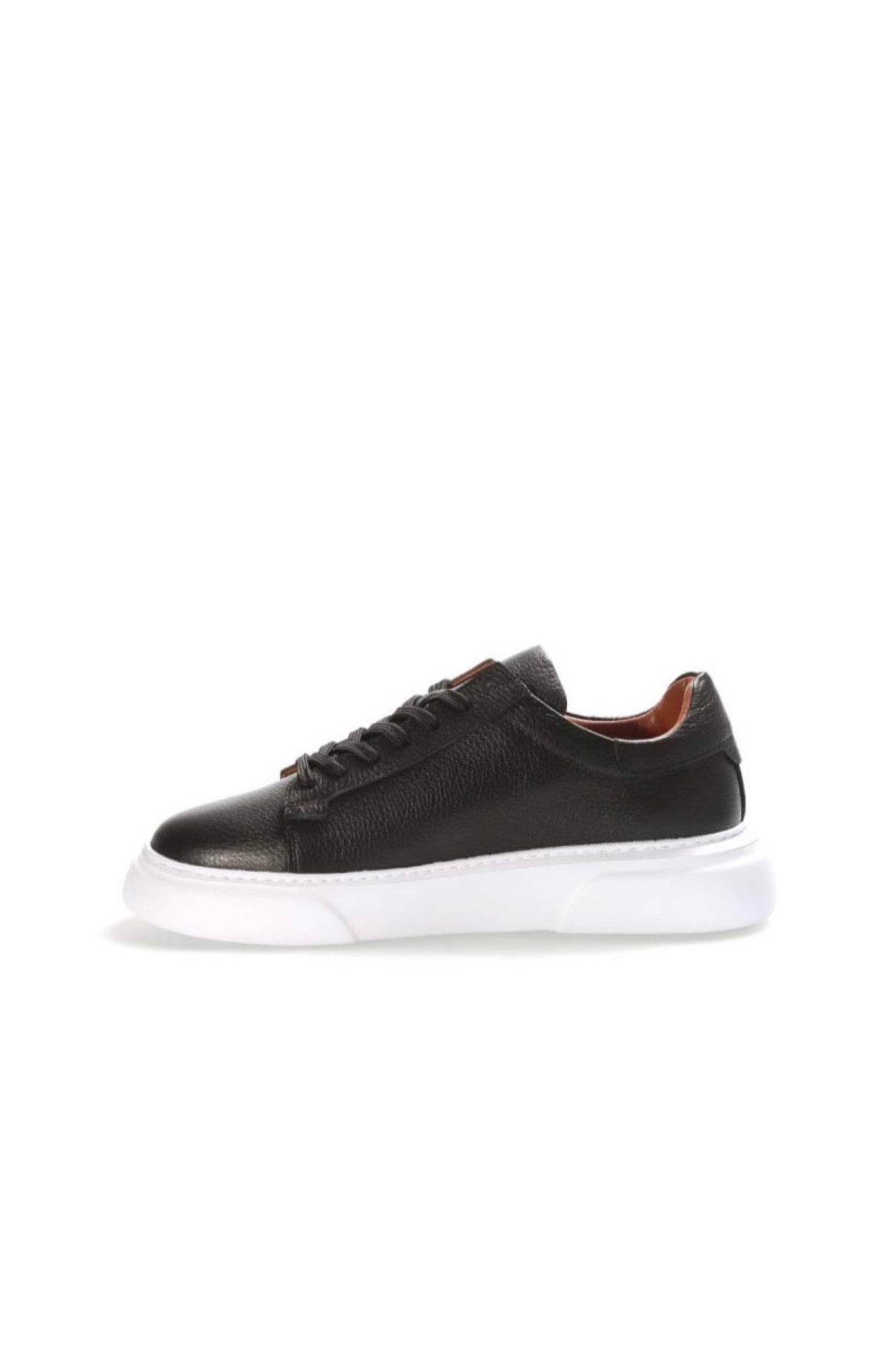 Erkek Deri Sneaker Ayakkabı – Siyah | Sant | Verone