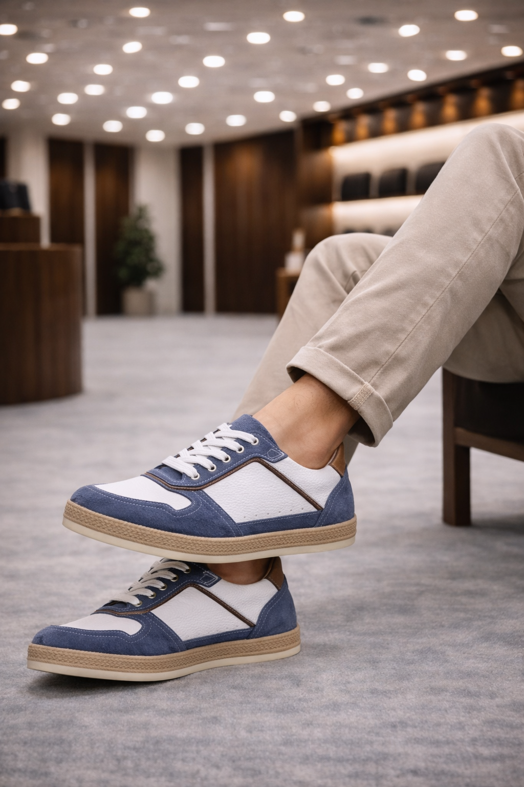 Erkek Deri Ayakkabı – Lacivert | Torino | Verone