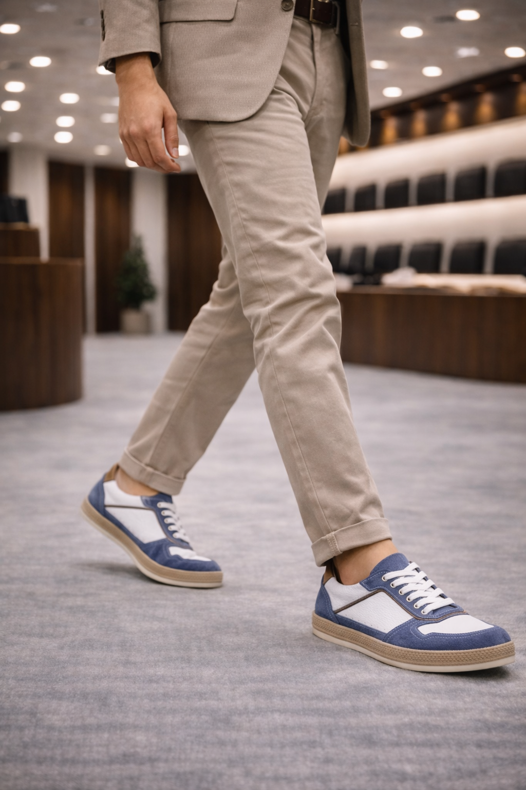 Erkek Deri Ayakkabı – Lacivert | Torino | Verone